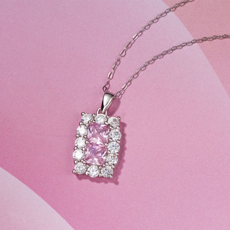Collar de Piedras de Nacimiento Cuadradas
