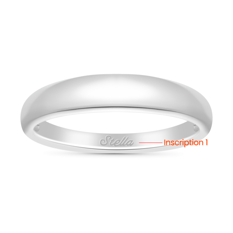 Anillo Liso Grabable
