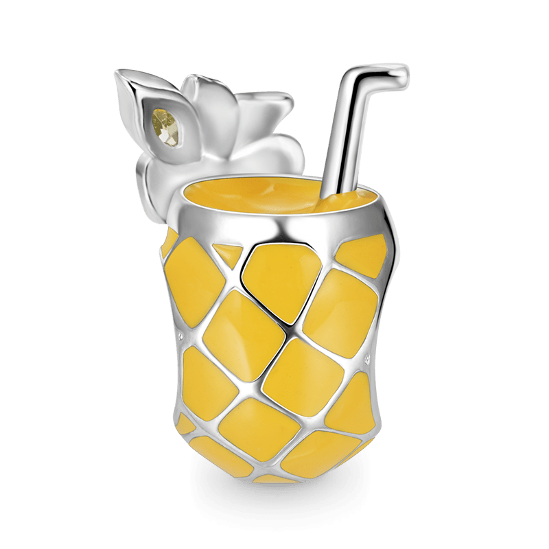 Charm de bebida de piña