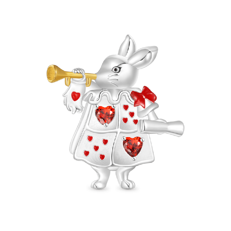 Colgante Conejo Blanco