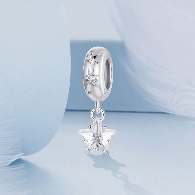 Charm de Clip Luz de las Estrellas