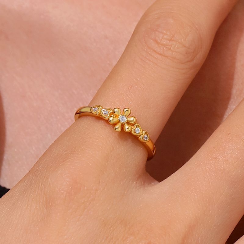 Anillo Amor Flor