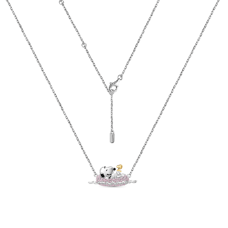 Peanuts Snoopy con collar Woodstock
