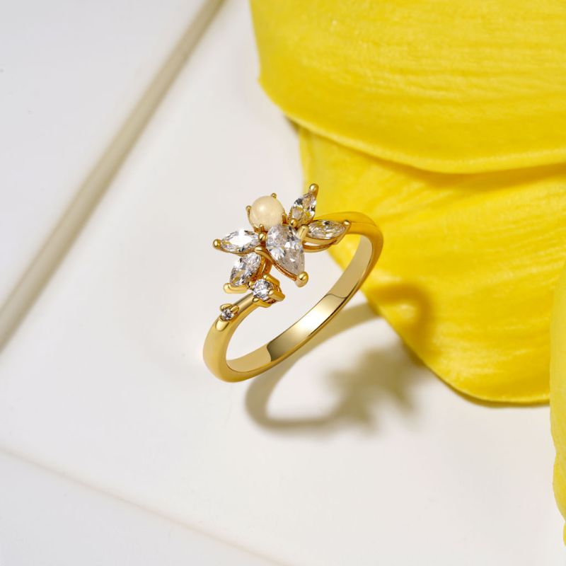Anillo Abierto de Mariposa