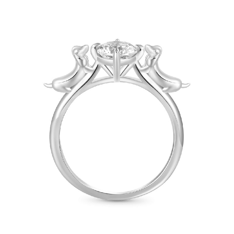 Anillo Abrazo de Perro Salchicha