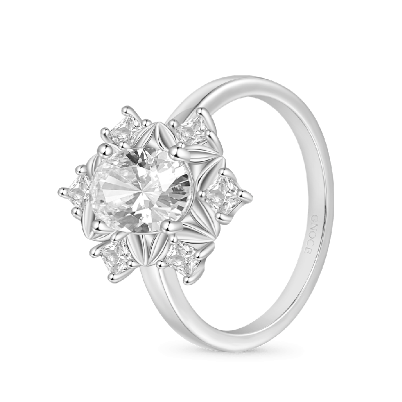 Anillo Corte Hoja Clásico