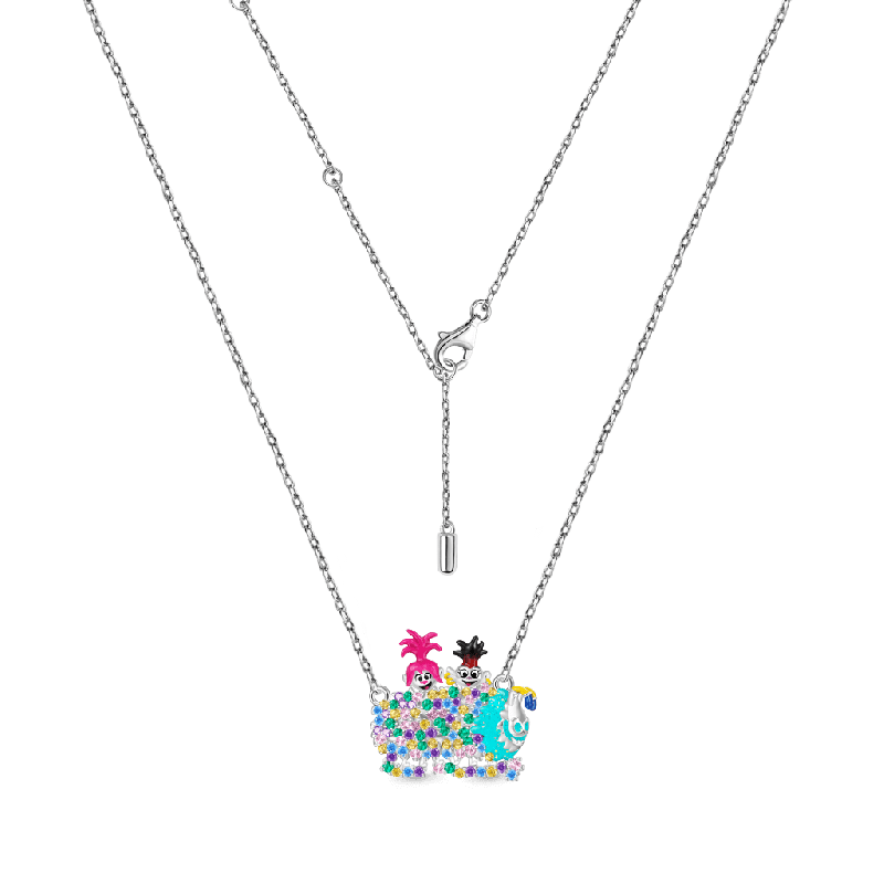 Trolls Collar Queen Poppy & Barb
