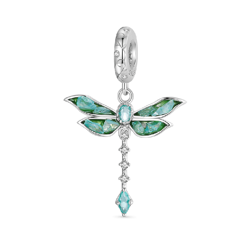 Colgante Libélula Verde