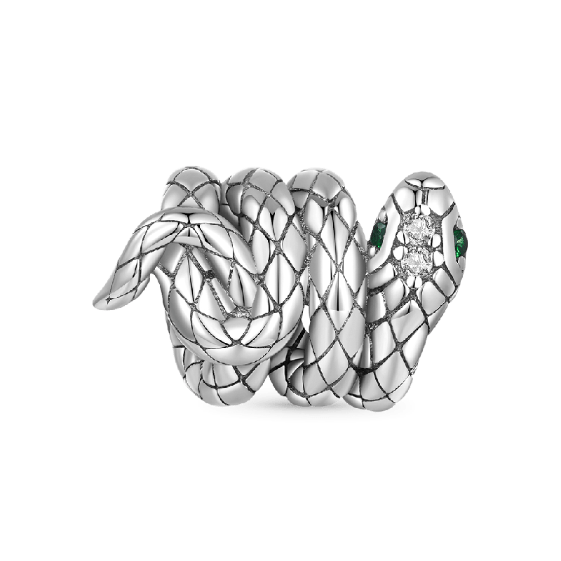 Charm Serpiente Enrollada
