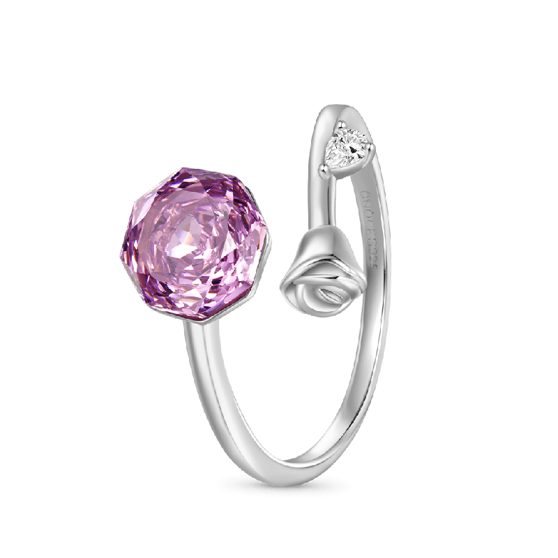 Anillo Rosa Promesa