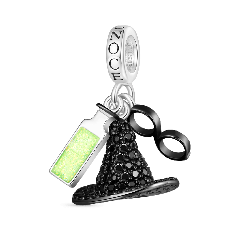 Wicked Colgante Triple Sombrero Negro Elphaba