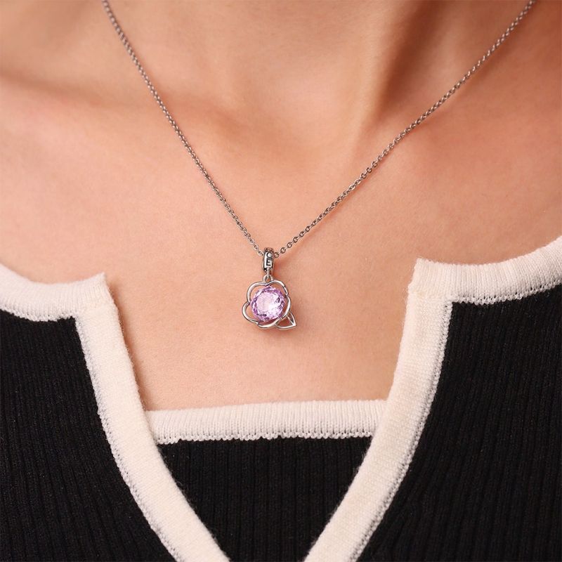 Colgante Floral Corte Rosa