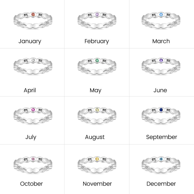 Anillo Eternidad Lágrima Corazón