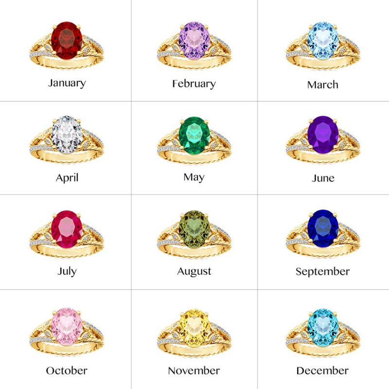 Anillo de Diamantes Corte Oval Vintage