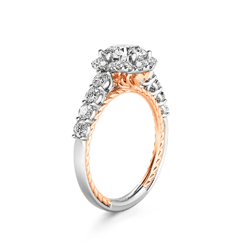 Anillo de Compromiso Racimo Redondo