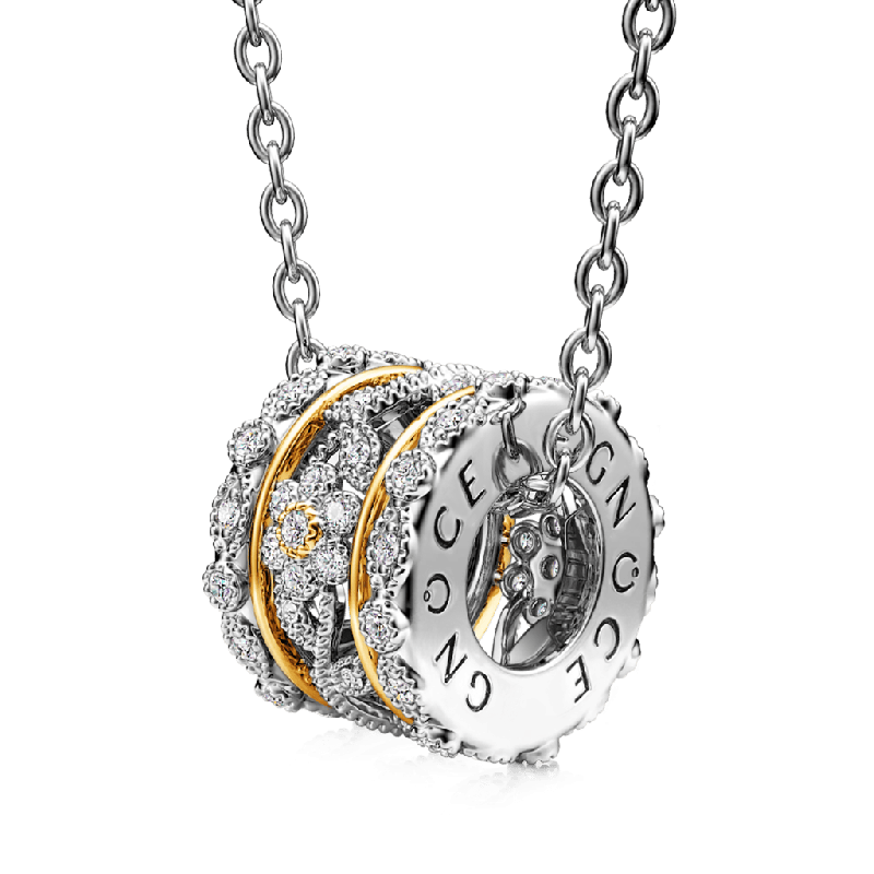 Collar De Tambor Vintage Con Flores