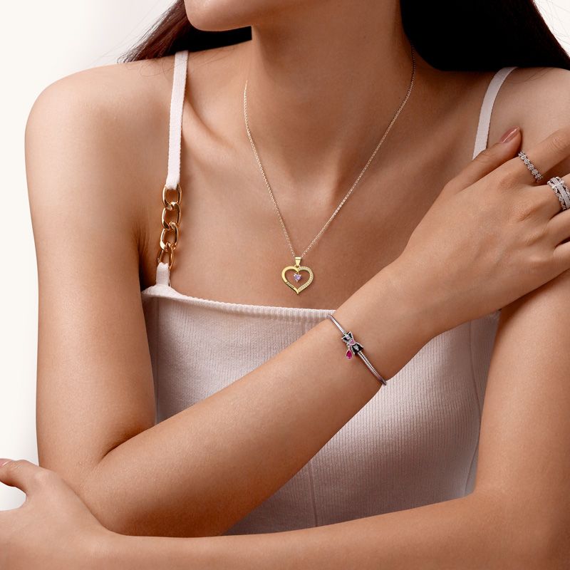 Collar de Corazón Grabable