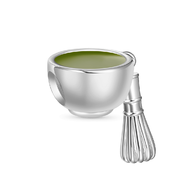 Herramientas de Ceremonia del Té - Charm de Batidor de Matcha
