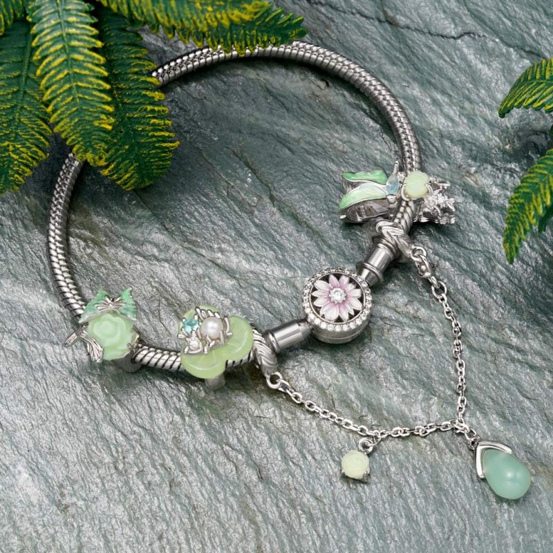 Charm Libélula Verde Primavera
