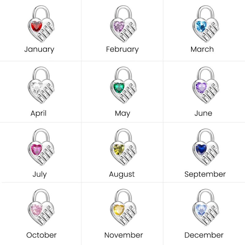 Charm Candado Con Código De Amor