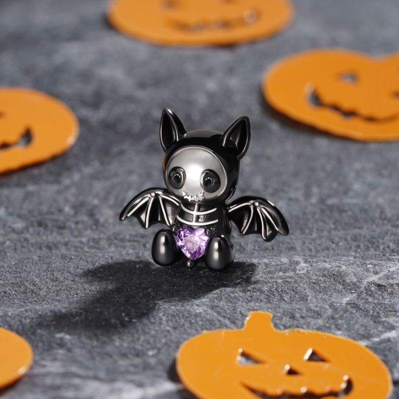 Charm Murciélago Calavera