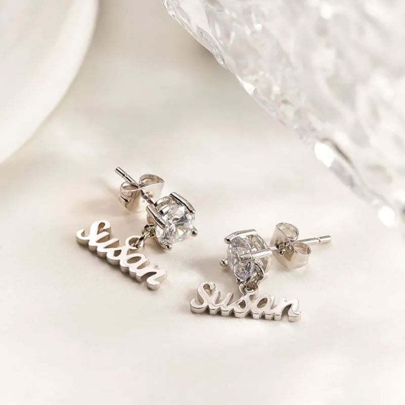 Pendientes Piedra Natal Personalizados