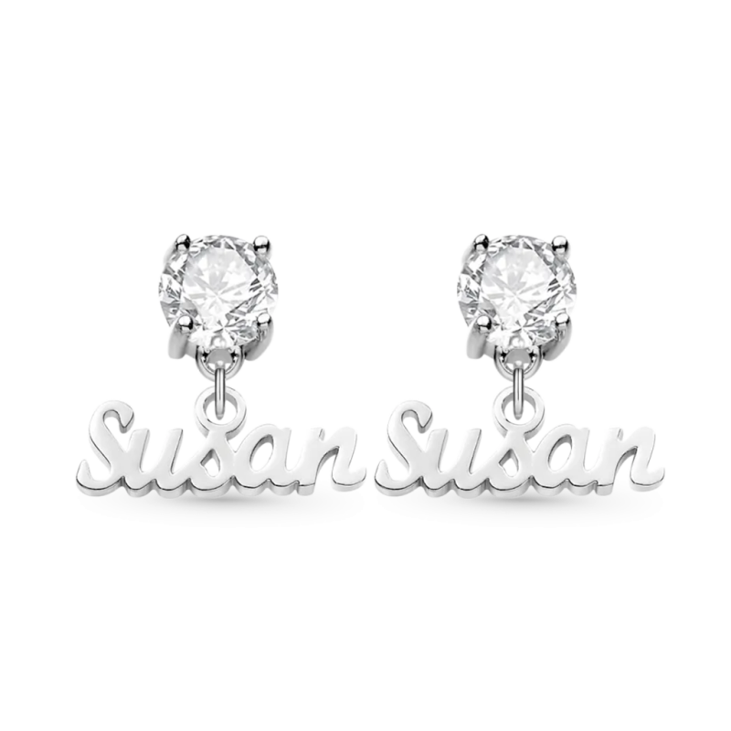 Pendientes Piedra Natal Personalizados
