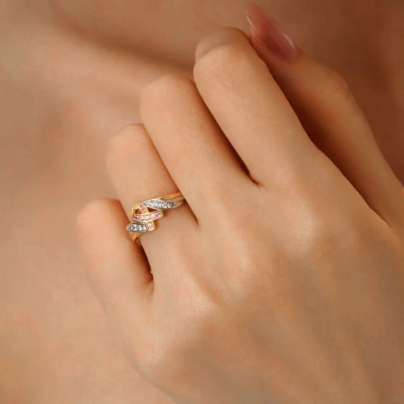 Anillo Concienciación sobre el Cáncer de Mama