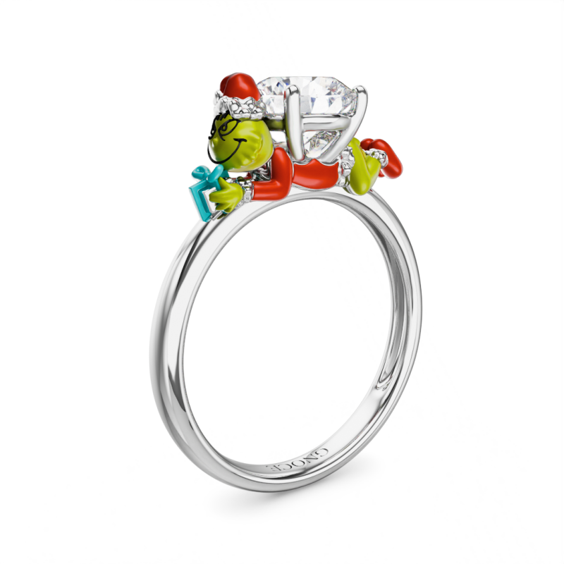Anillo Abrazo Grinch