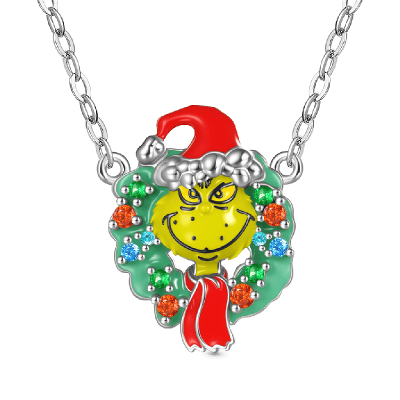 Collar con Colgante Grinch