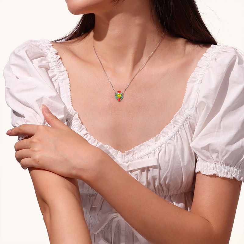 Collar con Colgante Grinch