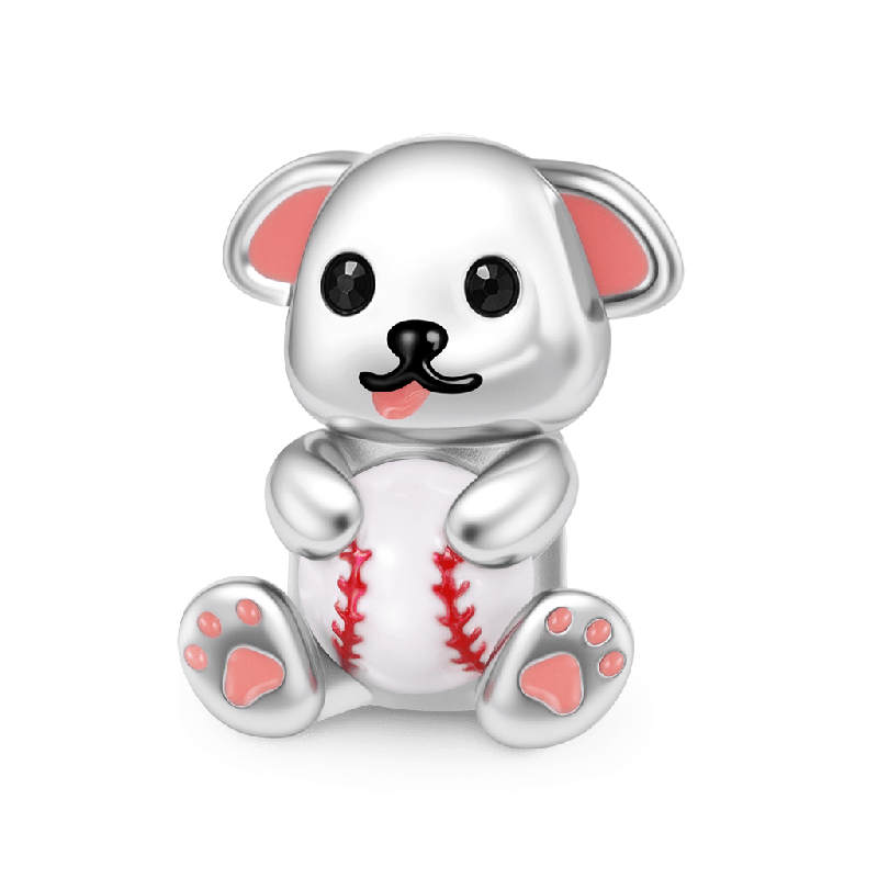 Amuleto de pelota para perro