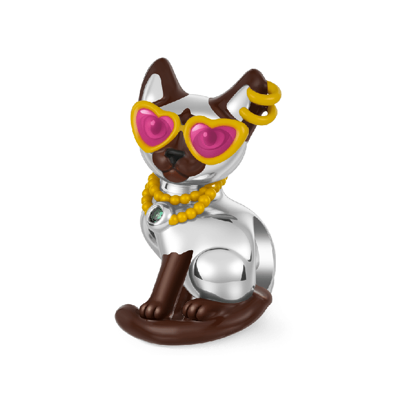 Charm Gato Siamés
