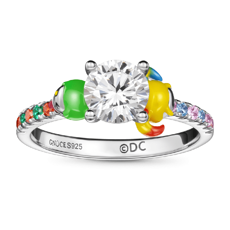 Anillo de Harley Quinn y el Joker