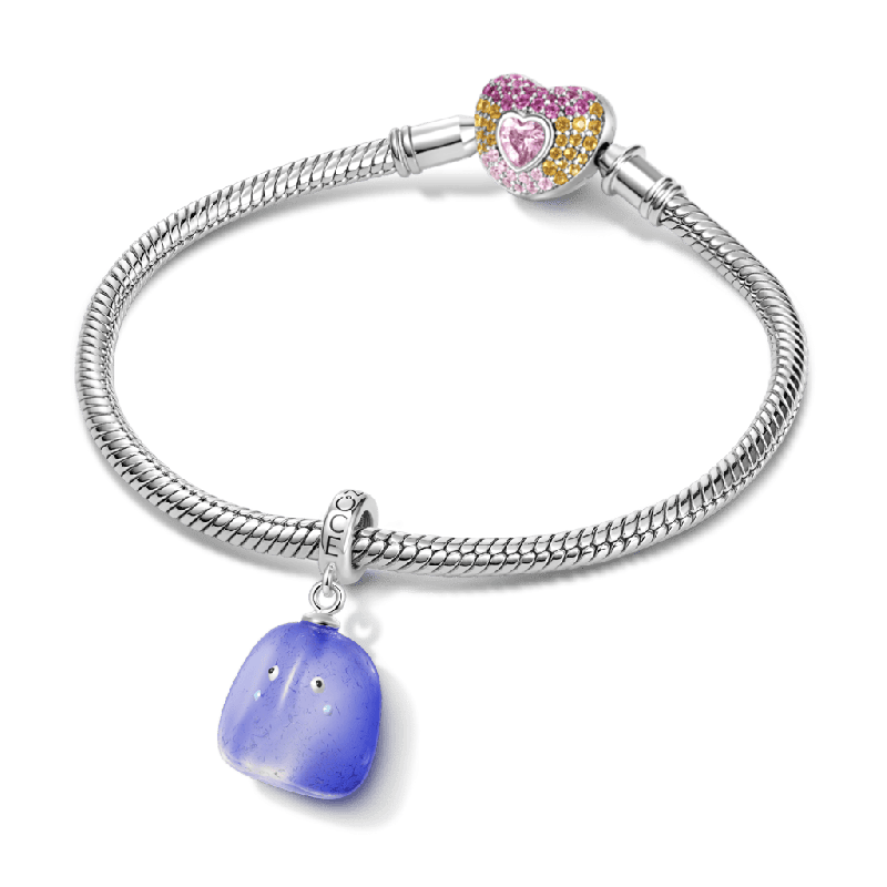 Colgante de Piedra Mascota Azul