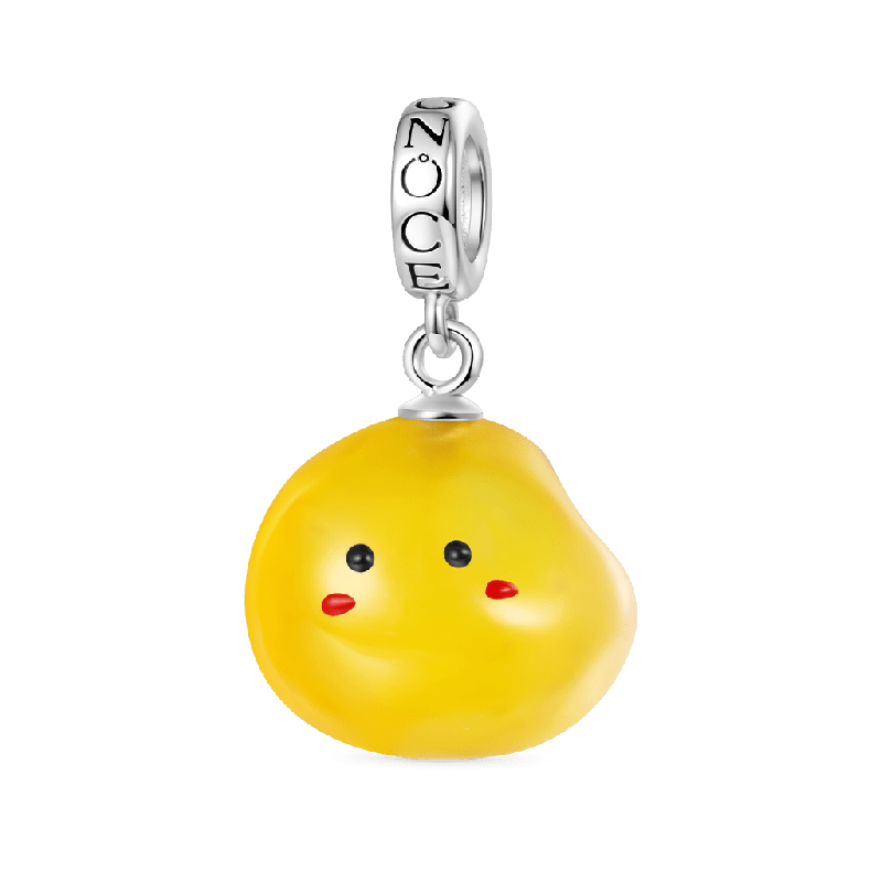 Colgante Piedra Mascota Amarilla