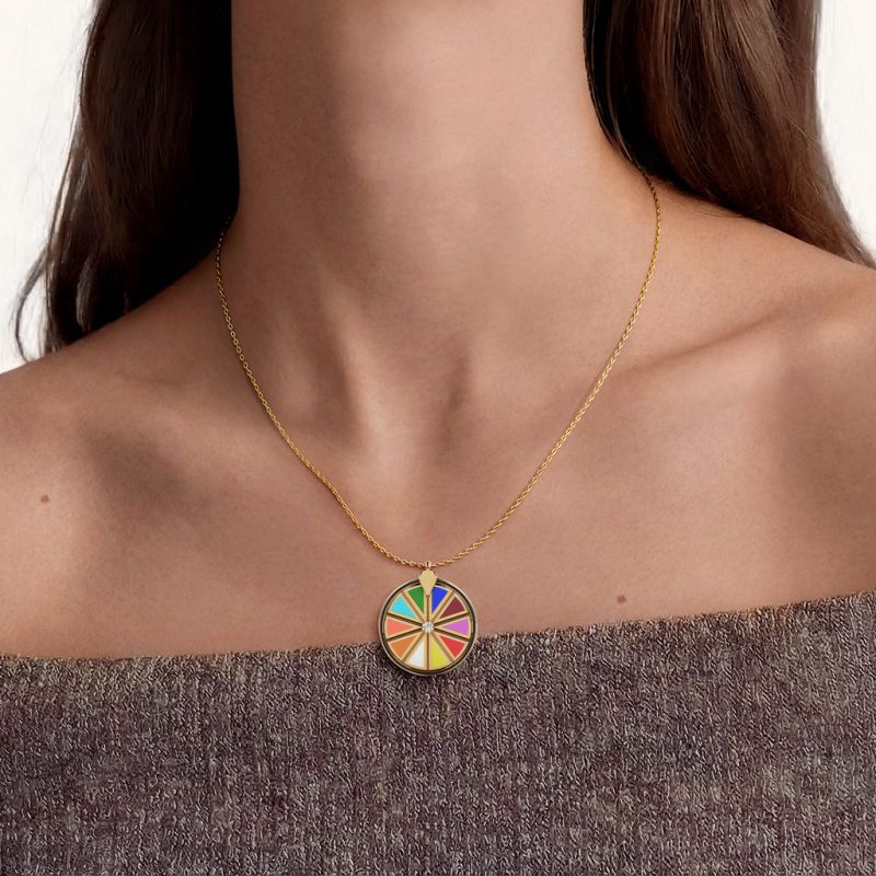 Collar Rueda de Colores
