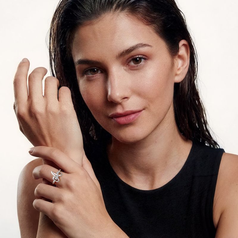 Anillo Letra Personalizada