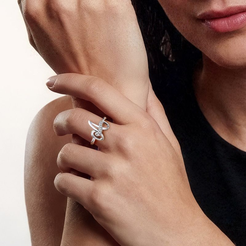 Anillo Letra Personalizada