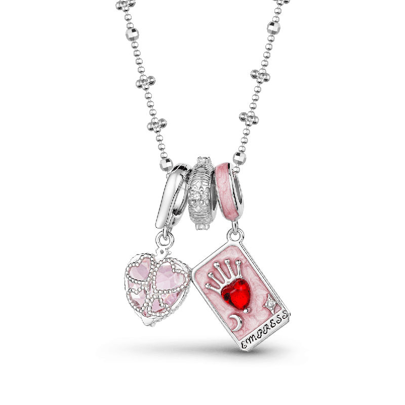 Set Collar Tarot La Reina