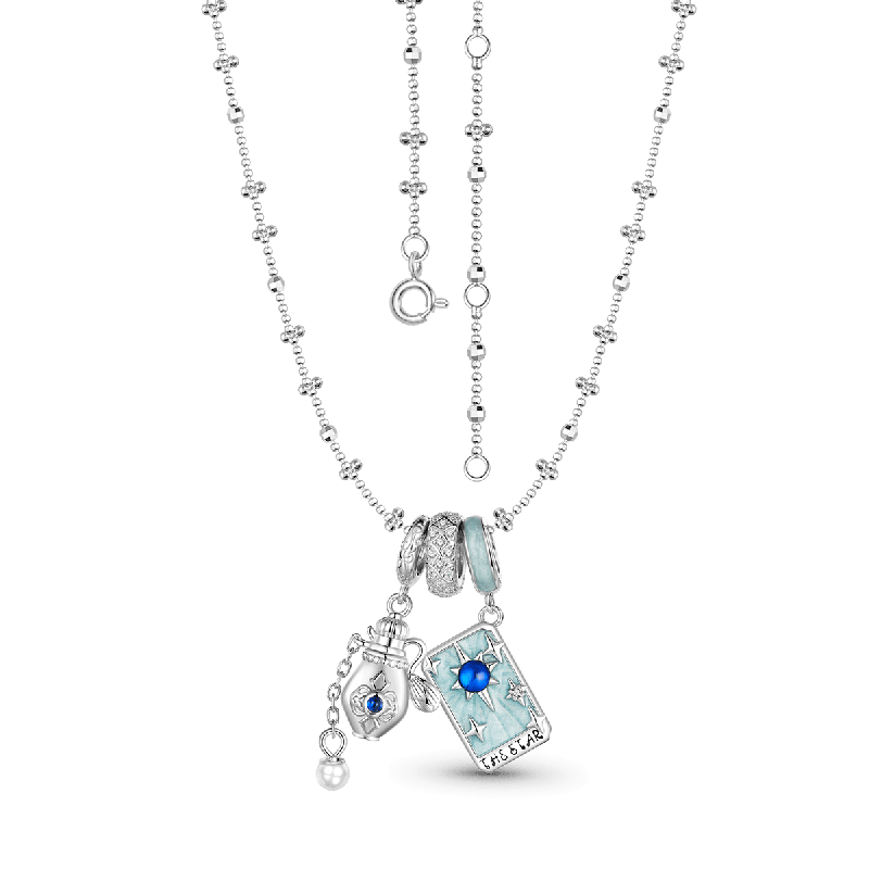 Set Collar Tarot La Estrella