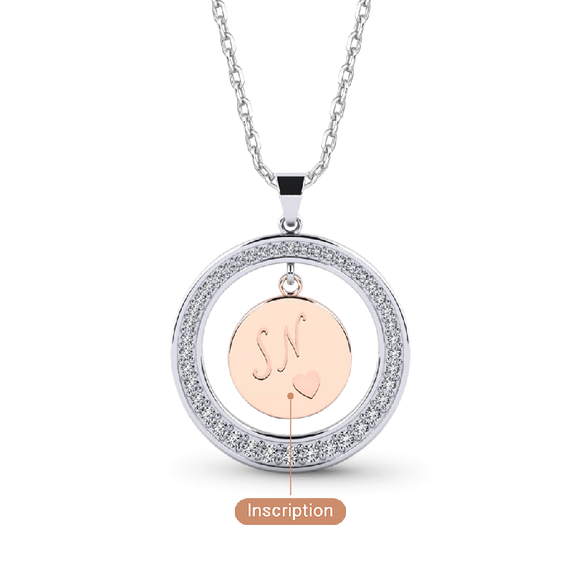 Collar Grabado para Mujeres
