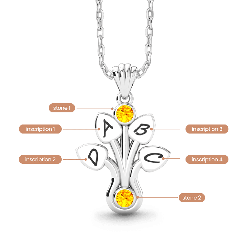 Collar Flor Familiar