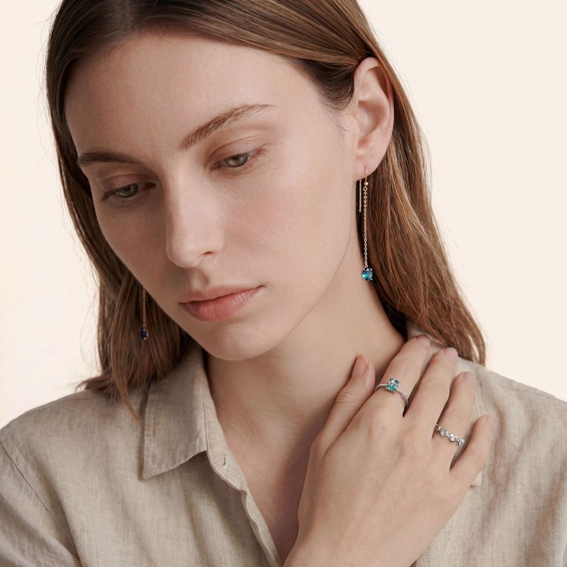 Set Anillo Corazón