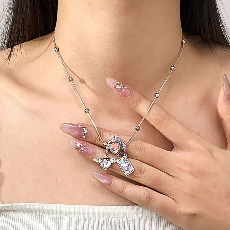 Collar Set Tarot La Luna