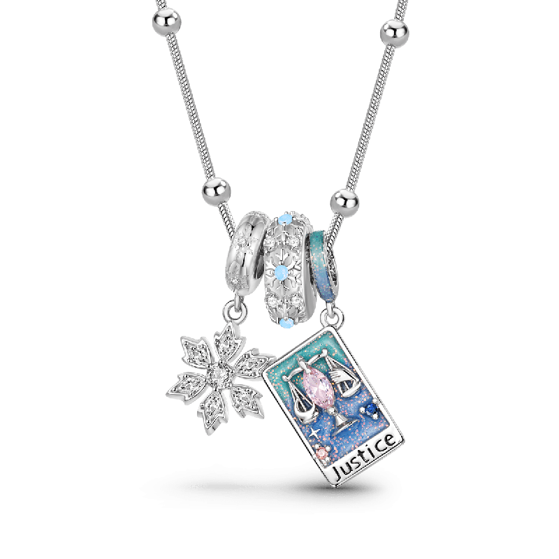 Collar Set Tarot La Justicia