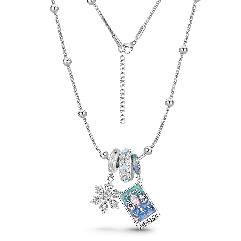 Collar Set Tarot La Justicia
