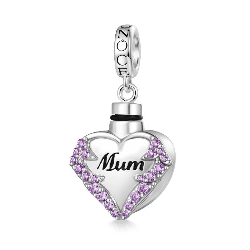 Colgante Urna Memorial Corazón Mamá