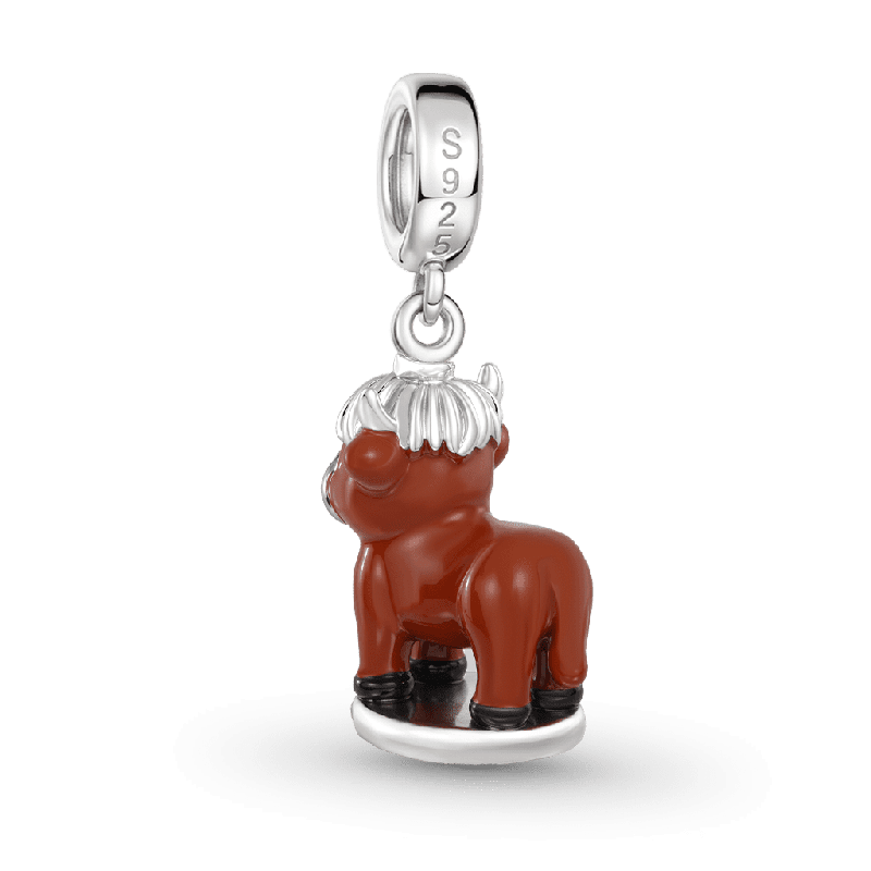 Amuleto de Sello de Cera de Vaca de las Highlands