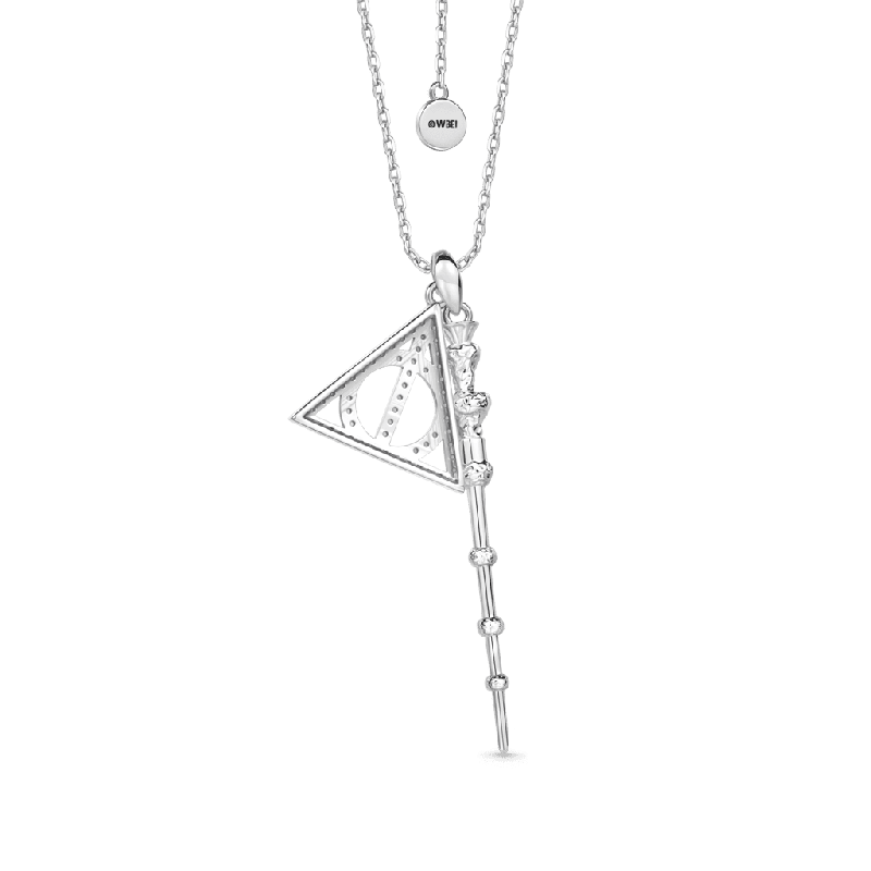 Collar de las Reliquias de la Muerte y el Bastón Anciano